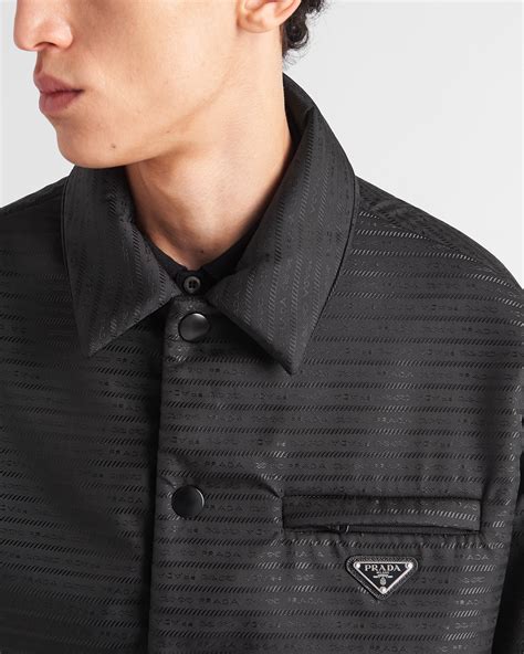 prada padded shirt